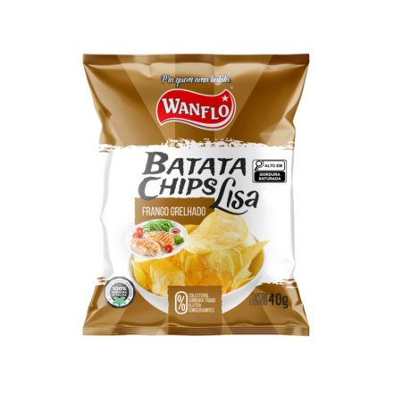 Batata Lisa Frango Grelhado 40g