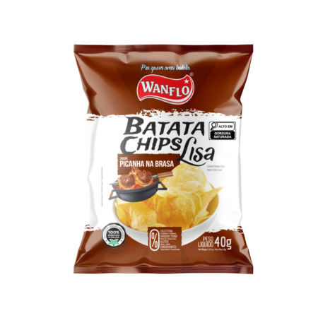 Batata Lisa Picanha na Brasa 40g